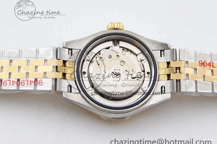 MiroTime 0105 Datejust 28mm 279179 SS YG TWF Best Edition White Diamonds Markers Dial on SS YG Jubilee Bracelet NH SunProtective 2144